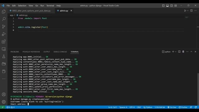 how Django processes models # Meta options 4.2 | Python is Django смотреть онлайн