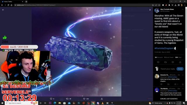 CHIAR ACUM *CHAPTER 4 SEASON 1* GIVEAWAY 3X BATTLEPASS-URI, PUMP, FROSTY FLIGHTS, ! - FORTNITE LIV смотреть онлайн