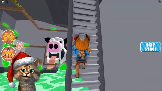 ПОБЕГ от МЯСНИКА в ROBLOX смотреть онлайн