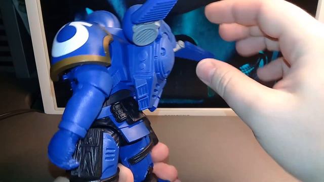 Trophy chase! Warhammer 40K Ultramarines Reiver by McFarlane Toys. смотреть онлайн