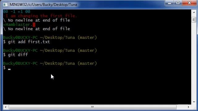 Git Tutorial 9 Comparing the Staging Area with the Repository Laxus смотреть онлайн