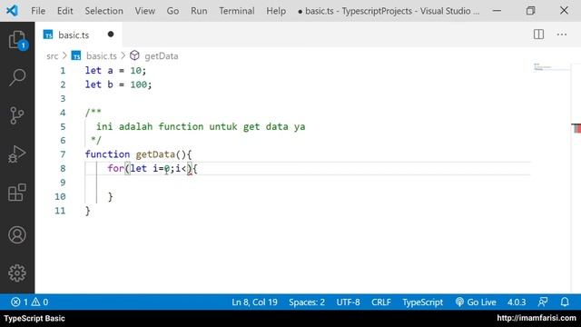 Typescript Basic 14 - Perulangan For смотреть онлайн