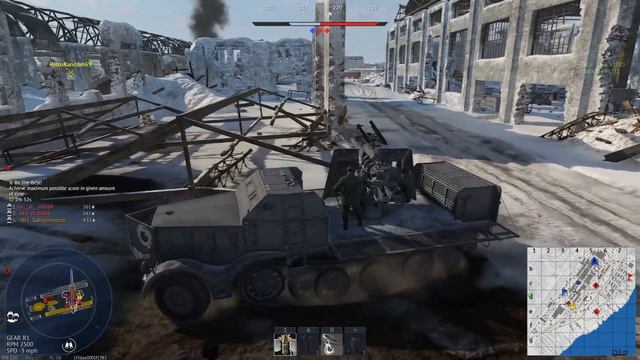 War Thunder - Meet Flakky The Flak Bus! смотреть онлайн