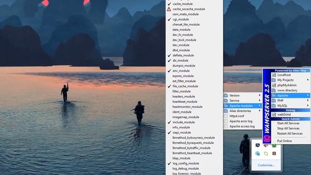 How to enable rewrite engine in wamp server смотреть онлайн