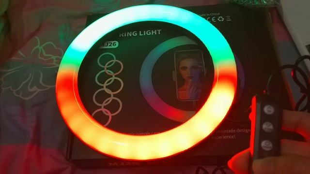 UNBOXING RGB LED SOFT RING LIGHT смотреть онлайн