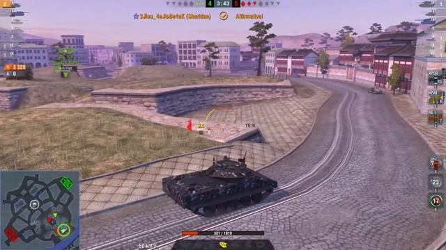 Лучший бой World of Tanks Blitz на Sheridan. И почему я больше никогда не буду играть в рейтинг. смотреть онлайн