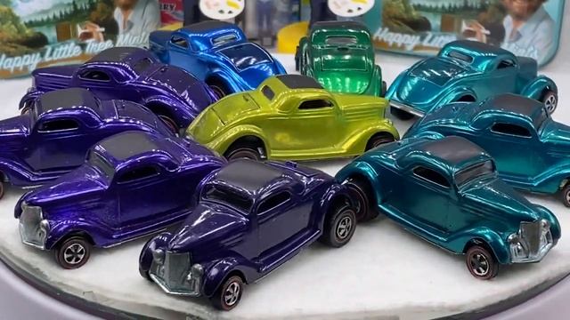 Mini Redline Rainbow of Classic ‘36 Ford Coupe’s. Cruise in to RedlineCollectibles.com for more. смотреть онлайн