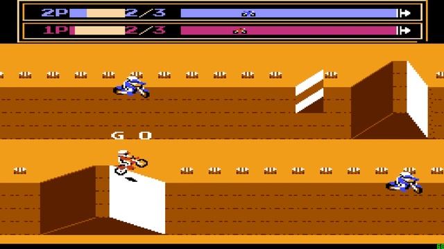Vs Excitebike Multiplayer Duel смотреть онлайн