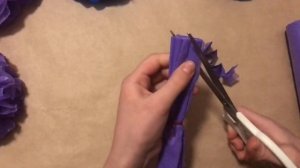 ПОМПОНЫ Цветы из ПАКЕТОВ Своими руками / How to make flowers / Waste material