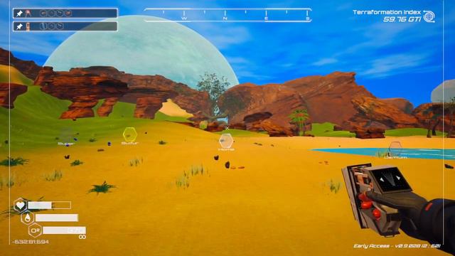 Planet Crafter 25 Water Fall Ship Looting! (3 Reactor Rods!)