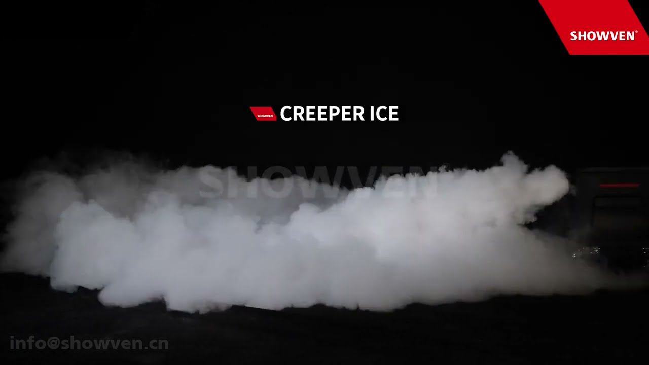 CREEPER ICE - ГЕНЕРАТОР ТЯЖЁЛОГО ДЫМА НА СУХОМ ЛЬДУ смотреть онлайн