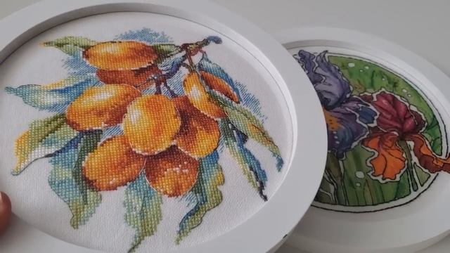 Вышивальные ИТОГИ 2022 года. Вышила 540 тыс. крестиков. 20 готовых работ + 90 игрушек на пластике смотреть онлайн