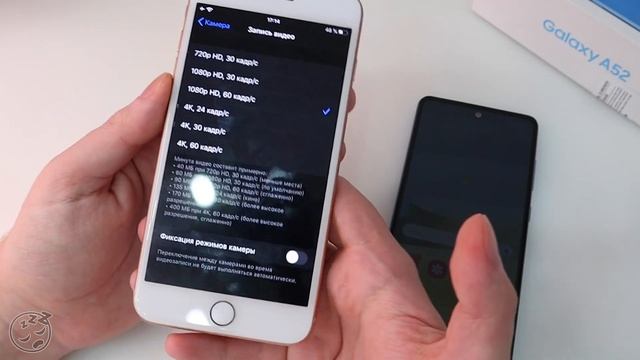 Что выбрать? БУ iPhone 8 Plus или Samsung Galaxy A52? смотреть онлайн