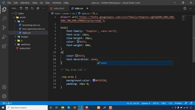 Header Section | How To Make Website Using HTML, CSS, JavaScript & Bootstrap Bangla | Part 2 смотреть онлайн
