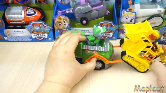 Щенячий патруль Бой на игрушечных машинках спасателей Paw Patrol Crash смотреть онлайн