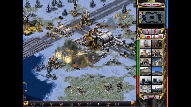 Red Alert 2: 1 to 8 brutal with super weapon смотреть онлайн