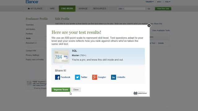 Elance SQL Programming Test Answers 2015 смотреть онлайн