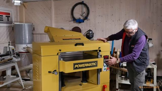 Рейсмусовый станок с валом "helical" Powermatic WP2510. Обзор, тест, впечатления смотреть онлайн