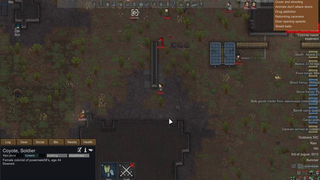 Rimworld Raiding an Outpost смотреть онлайн