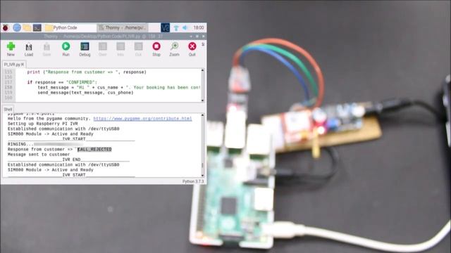 Build an IVR System to make Phone calls and send Messages using Raspberry Pi | Raspberry Pi Project смотреть онлайн