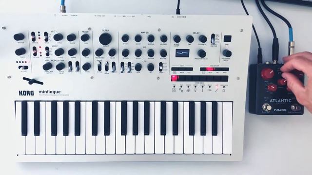 Minilogue with NUX Atlantic - Reverb смотреть онлайн