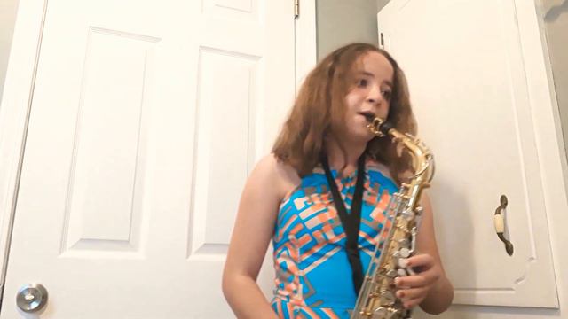 Advengers Theme Song Alto Sax Cover смотреть онлайн