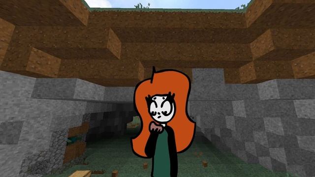 Майнкрафт 3 часть 2D анимация"Первая ночь" (Анимация) minecraft . смотреть онлайн