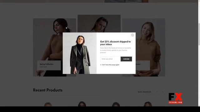 Azedw - React Clothing eCommerce Template react template online store Easy Create Website смотреть онлайн