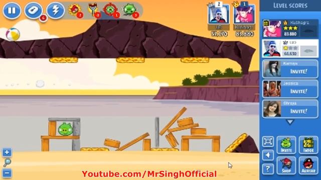 Angry Birds Friends Pigini Beach - Level 6 3 Star Level Angry Birds Friends Pigini Beach 2012 6 смотреть онлайн