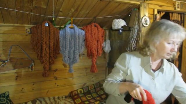 Вязаная Борода. Вязаная шапка с бородой. Knitted Beard. Knitted hat with beard смотреть онлайн