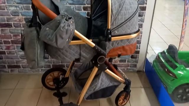 Детская коляска 2в1 для детей с рождения до трех лет Bolina V 9 смотреть онлайн