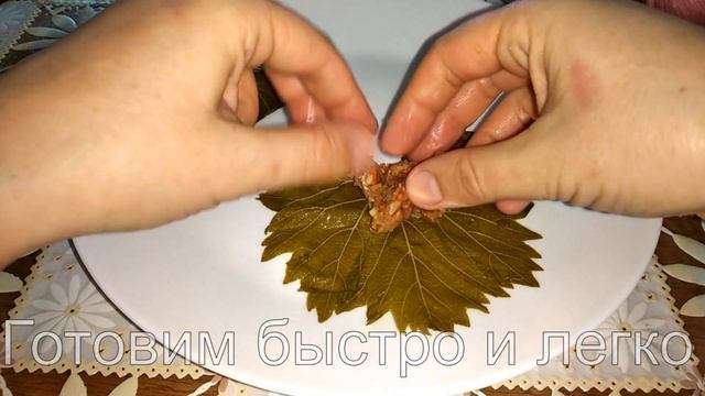 Что можно приготовить из листьев винограда? Долма самое вкусное блюдо смотреть онлайн