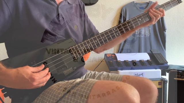 Hohner B2 80s Korea Headless Bass Steinberger Licensed 4 String Electric Bass Guitar.