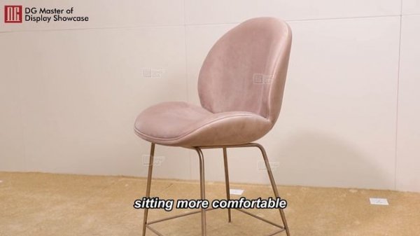 DG display showcase jewelry experience chair introduction