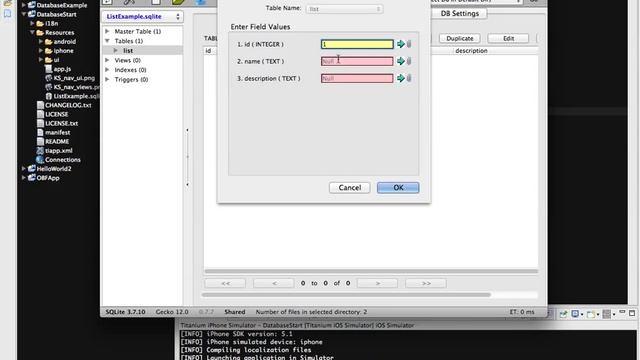 Titanium SQLite Part 1 смотреть онлайн