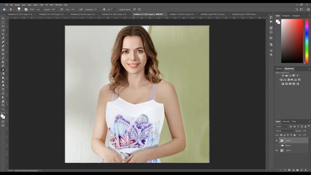Modify the exposure in Photoshop -Classic Photo Retouch the exposure with Photoshop Blur Best Part6 смотреть онлайн