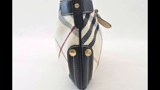 Authentic Burberry Blue Label Nova Check Handbag смотреть онлайн