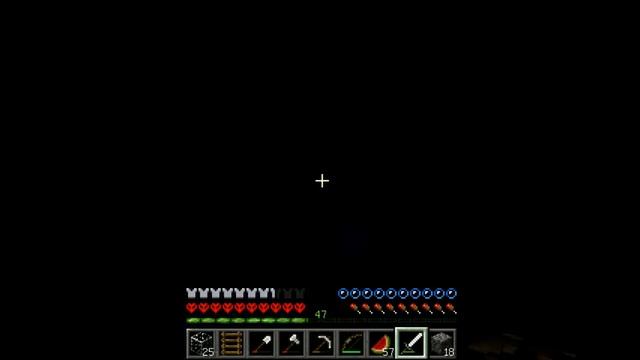 Minecraft хардкор с ником - 17 день 