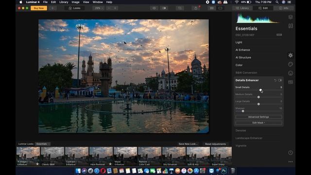 Photo Editing | Post Processing in Luminar | Step by step process смотреть онлайн