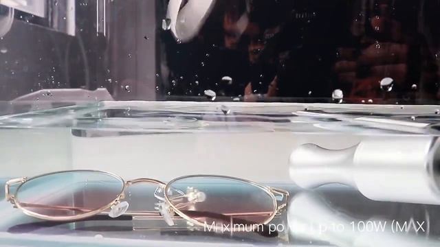 Ультразвуковой очиститель 100 вт, портативная штанга для чистки очков, ювелирных изделий, зубов, смотреть онлайн