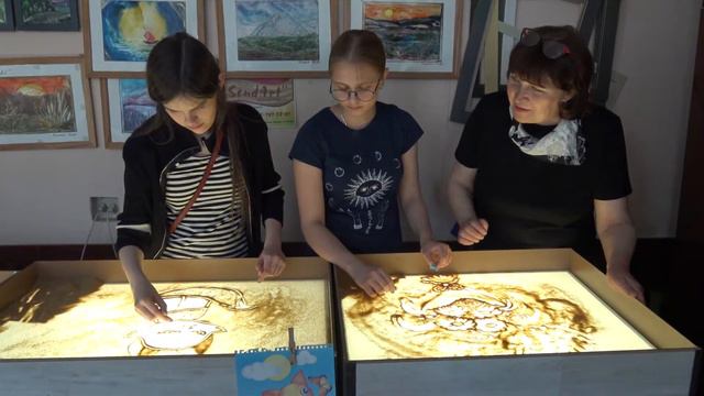 Студия песочной анимации и энкаустики Sand Art смотреть онлайн