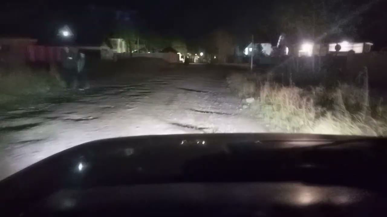 Видео о том, как светят новые фары. смотреть онлайн