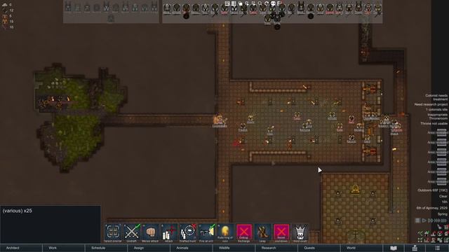 [98] RimWorld - Sneaky Victory! - Warhammer Dwarf Fortress смотреть онлайн
