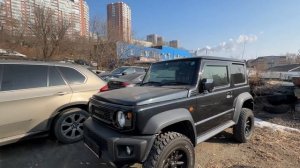 Мини “Гелик”, последний реальный внедорожник из Японии, Suzuki Jimny Sierra JB74W 2019 год
