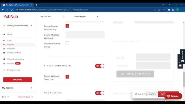 Pubnub Admin Portal | Pubnub Account | React Chat App смотреть онлайн