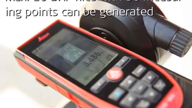Leica DISTO™ S910 How to use Data Capture in DXF смотреть онлайн