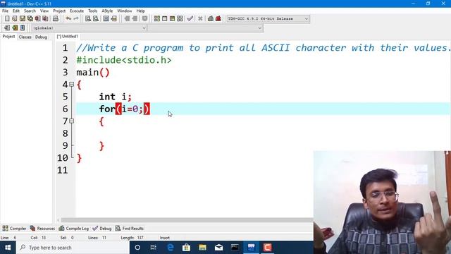 Program To Print ASCII Chart | C Programming In Hindi | Learn C In Hindi смотреть онлайн