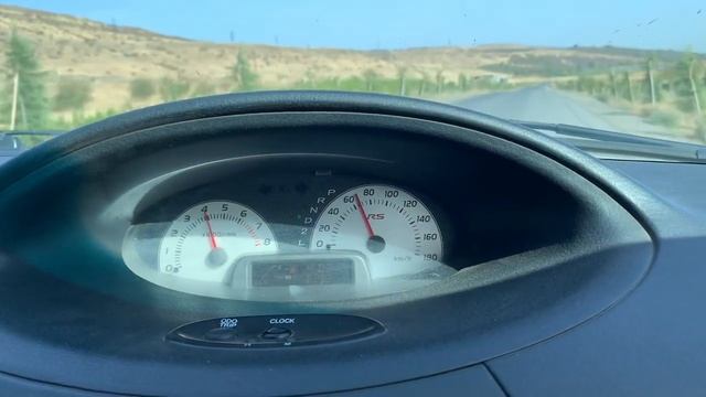 Toyota Vitz RS AT 2003, 0-100 km/h, 9.4 second смотреть онлайн