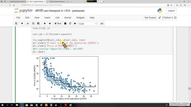 Python Machine Learning 42. Regression-5: 決策樹迴歸與隨機森林迴歸 (recorded on 20191017) смотреть онлайн