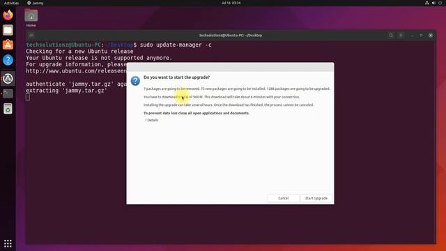 How to Upgrade to Ubuntu 22.04 LTS Jammy Jellyfish | Ubuntu 21.10 to 22.04 Upgrade смотреть онлайн